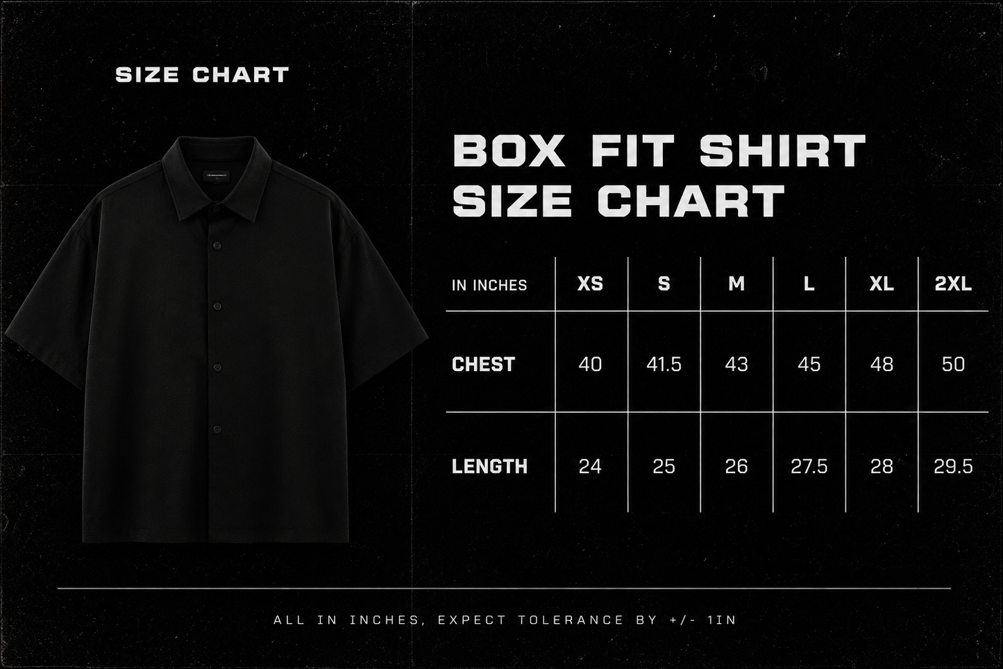 World We Left Behind Box Fit Shirt