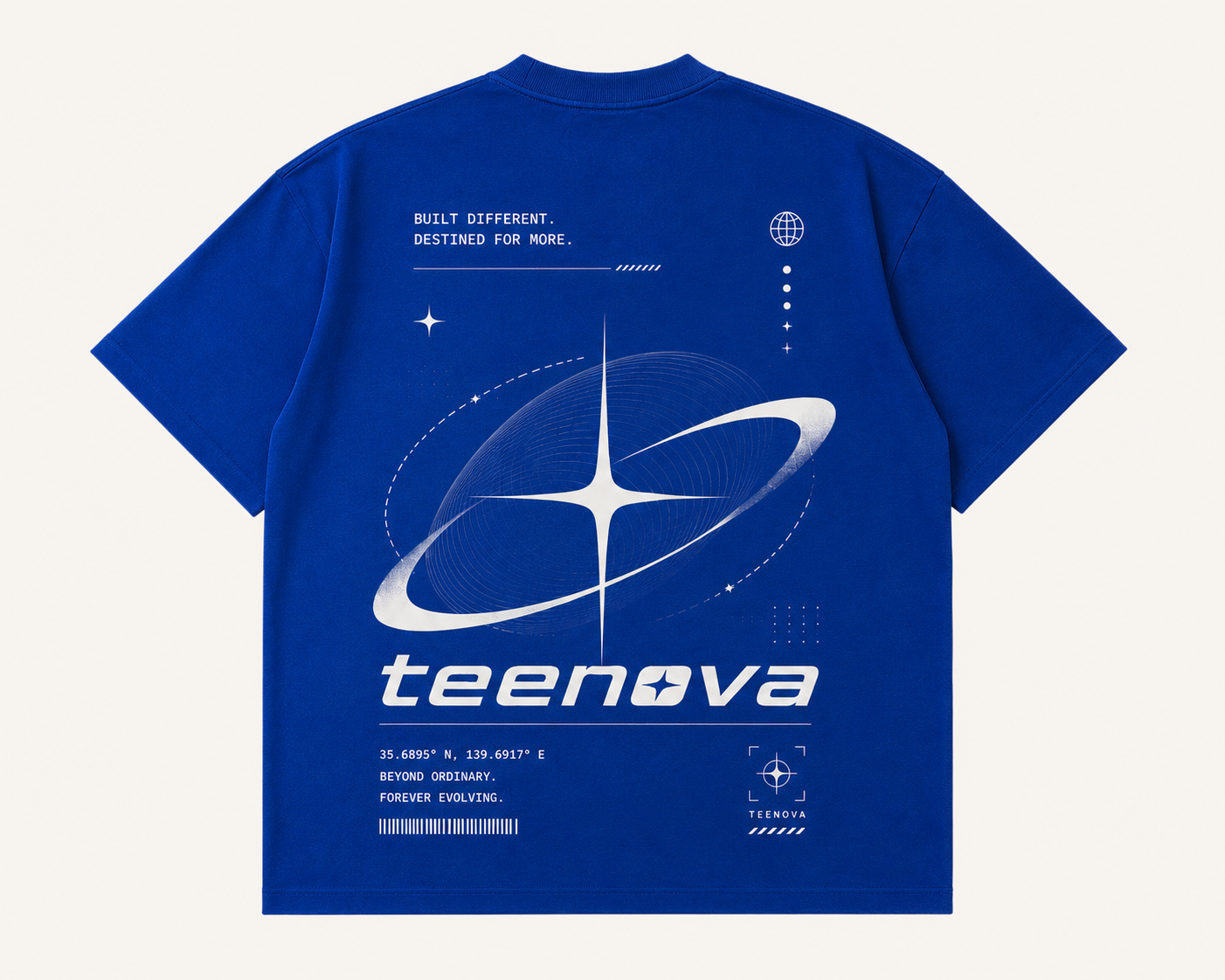 Forever Evolving Premium Oversized T-Shirt